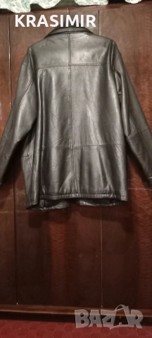 Кожено Манто "Line A" XXXXL, снимка 3 - Якета - 53106640