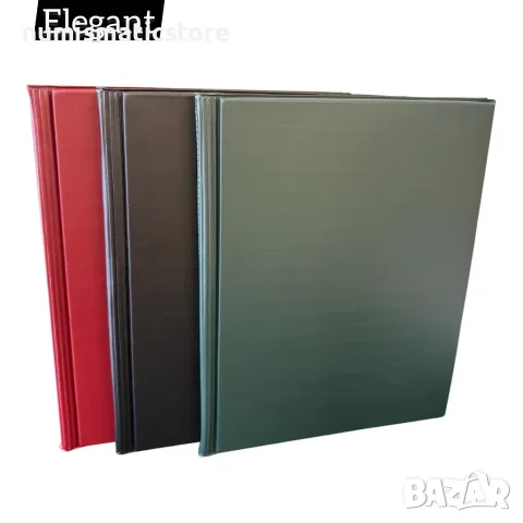 Албум ELEGANT за 200 монети в картончета с 10 листа, различни цветове А4!