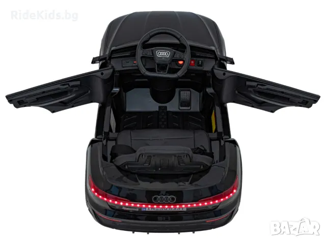 Audi SQ8 12V – Детски акумулаторен джип, Черен, EVA гуми, снимка 8 - Детски велосипеди, триколки и коли - 50418596