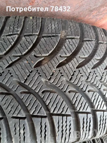 Зимни гуми Michelin 215/60/17 - 4 броя, снимка 2 - Гуми и джанти - 49548012