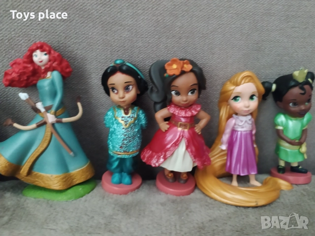 Фигурки Disney Princess Рапунцел, Звяра, снимка 5 - Фигурки - 52011765