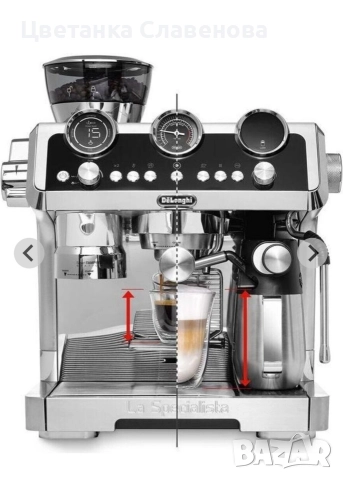 Кафеавтомат еспресо De'Longhi Specialista Maestro EC9865.M, снимка 16 - Кафемашини - 48499796