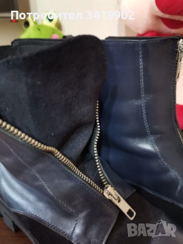 Дамски боти, естествена кожа , снимка 3 - Дамски боти - 37844412