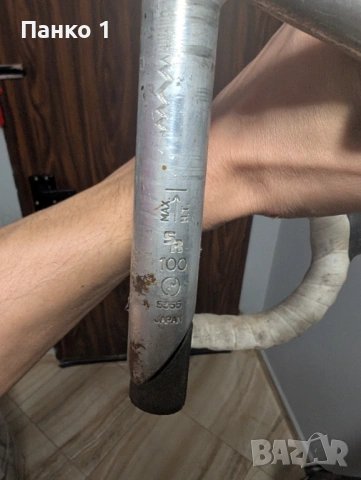 Ретро Шосейно Кормило + Колче + Ръкохватки Shimano, снимка 6 - Части за велосипеди - 53889313