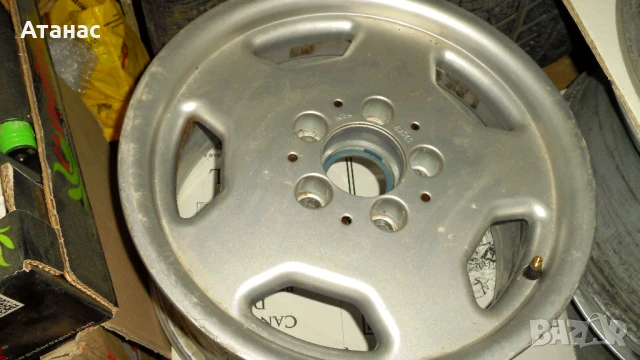 Оригинални алуминиеви джанти / моноблок /за Мерцедес Mercedes 15 цола - 2броя, снимка 2 - Гуми и джанти - 50764771
