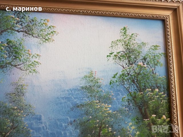 Прекрасна картина масло на платно , снимка 4 - Картини - 50492045