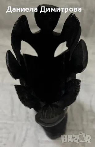 Фигура от абаносово дърво, снимка 7 - Статуетки - 50408634