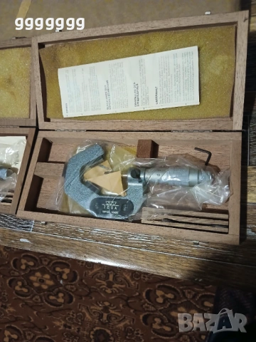 Микрометри нови , снимка 2 - Измервателни инструменти - 53054852