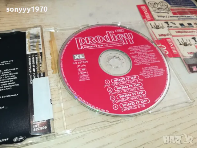 ЗАЯВЕН-THE PRODIGY CD-ВНОС GERMANY 1305251744, снимка 5 - CD дискове - 50274255