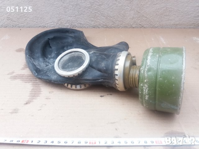 военен противогаз , снимка 3 - Антикварни и старинни предмети - 31251162
