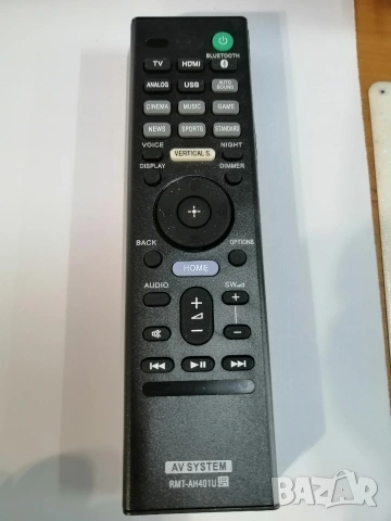 Дистанционно RMTGAH401U за аудиосистема SONY 