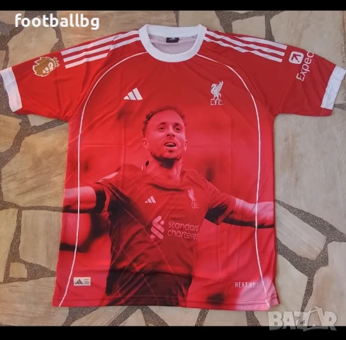 DIOGO J. ❤️⚽️ 20 до безкрая мъжка футболна тениска възпоменателна ❤️⚽️ LIVERPOOL , снимка 2 - Футбол - 35576364