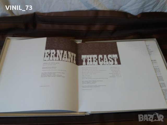   Verdi ‎– Ernani, снимка 3 - Грамофонни плочи - 30489382