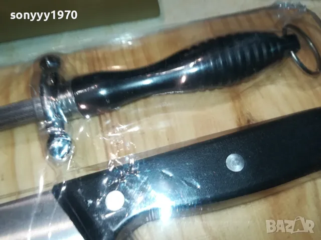 КОМПЛЕКТ НОЖОВЕ С ДЪСКА САТЪР МАСАТ ОТ ГЕРМАНИЯ 2705251118, снимка 8 - Колекции - 50441569