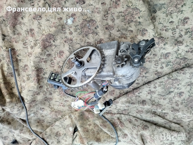 Работещ двигател с дисплей за електрически велосипед колело 24 волта Panasonic 