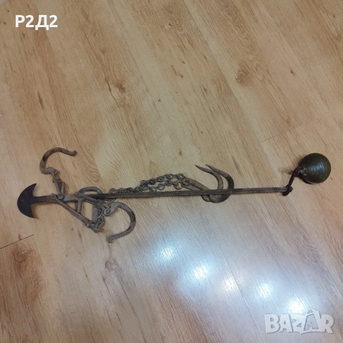 стар кантар с куки , снимка 3 - Антикварни и старинни предмети - 53959999