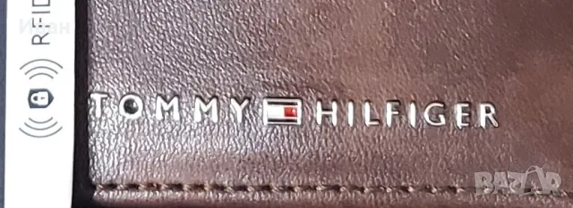 Нов, мъжки портфейл TOMMY HILFIGER – естествена кожа, снимка 2 - Портфейли, портмонета - 48494050
