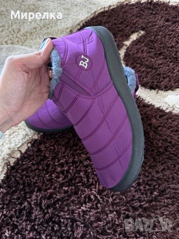 Топли непрокопаеми зимни обувки 28см , снимка 3 - Дамски боти - 52225143