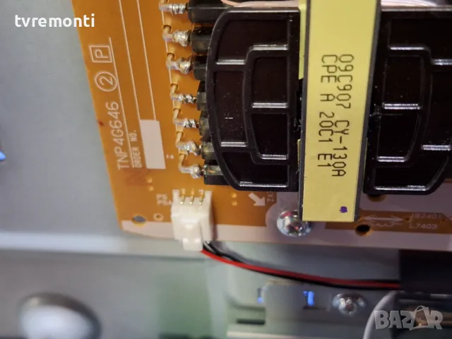 Power Supply Board TNP4G646 PANASONIC TX-40HXW804 for 40inc DISPLAY V400DJ2-B02, снимка 3 - Части и Платки - 47443733