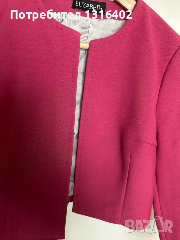 Дамско късо сако “Elizabeth”, размер XS/S, снимка 2 - Сака - 44613243