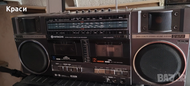 Касетофон Hitachi trk w55e