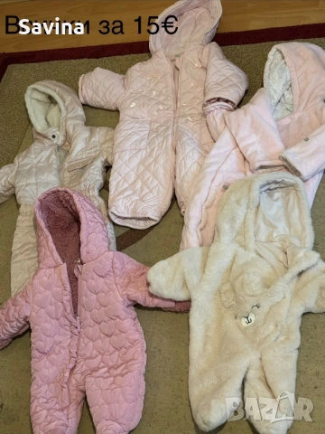 👶🏻 Бебешки дрешки 0-6 месеца, летни и зимни , снимка 10 - Комплекти за бебе - 53374611