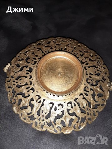 различни баварски бронзови свещници, снимка 4 - Антикварни и старинни предмети - 39305702