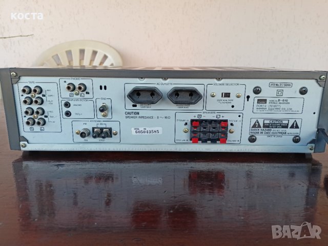 Sansui R-610, снимка 9 - Ресийвъри, усилватели, смесителни пултове - 37626394