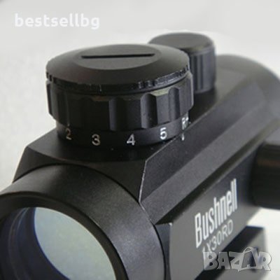 Бързомер оптически дигитален мерник прицел лазер за оръжие пушка 1x30, снимка 6 - Оборудване и аксесоари за оръжия - 29241820