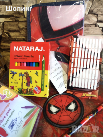 SPIDERMAN - 3D Несесер с аксесоари, ключодържатели, снимка 8 - Ученически пособия, канцеларски материали - 44635382