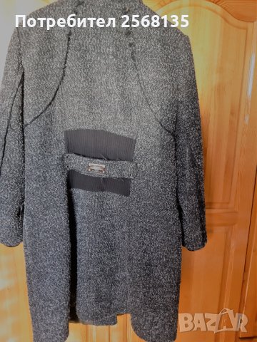 Красиво Палто/Манто на DANINI-Елегантно и Раздвижено с Декорации;№ 50, снимка 7 - Палта, манта - 38627426