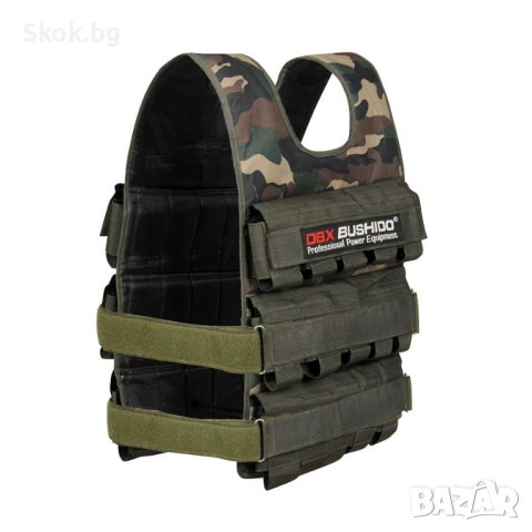 Утежнена Тренировъчна Жилетка С Регулируемо Тегло – Moro 30 Кг (30 Х 1 Кг), снимка 7 - Фитнес уреди - 40771302