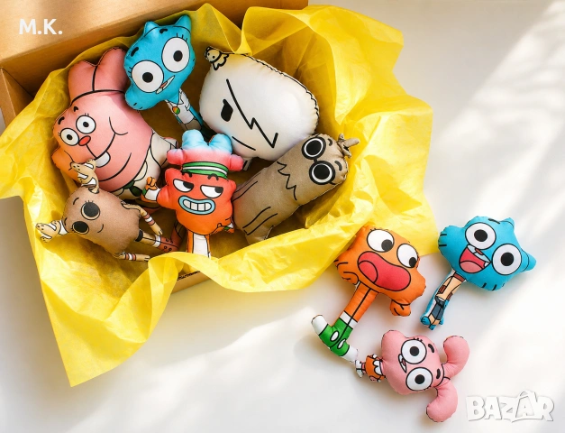 Гъмбол, Великолепният свят на Гъмбол, Невероятният свят на Гъмбол, Дарвин и Гъмбол