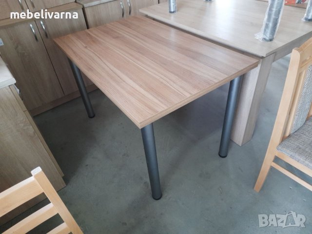 Маса с метални крака 75/120/75 см