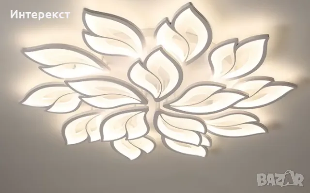 LED Димируем Плафон + дистанционно управление 165W