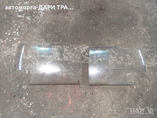 Предпазни прозрачни пласмасови капаци за фар на Митсубиши Панжеро 2 /Mitsubishi  Pagero