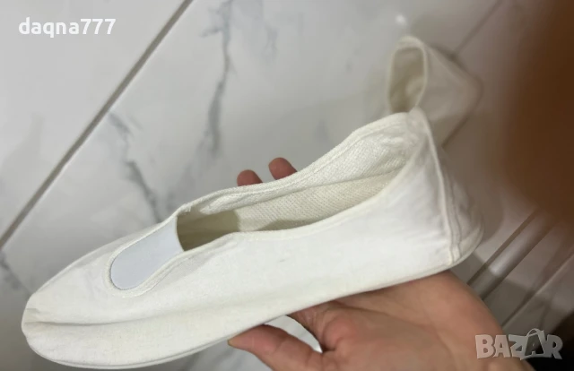 Бели балеринки / спортни пантофи, размер 44, снимка 10 - Други - 50953064