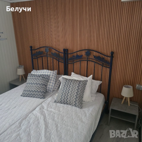 Бунгала на брега на морето Гърция Неа Перамос, снимка 6 - Почивки в Гърция - 51686925