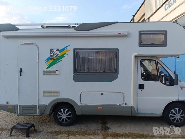 Продавам кемпер алковен Fiat Dukato 2.5TDI, снимка 2 - Каравани и кемпери - 53063149