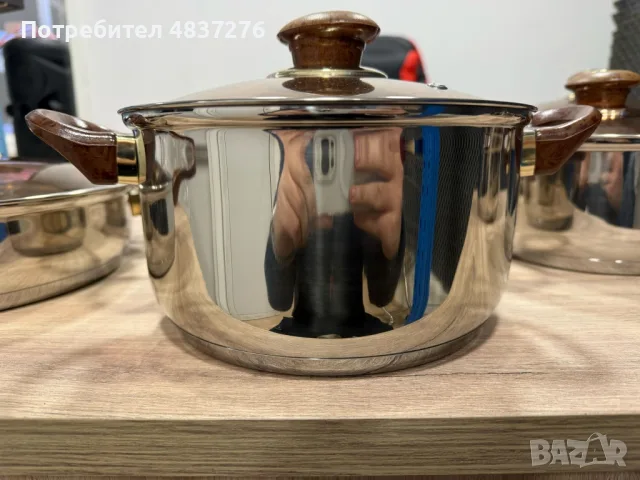 Комплект за готвене от 12 части. , снимка 9 - Съдове за готвене - 56138301