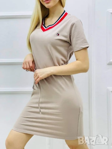 Дамска рокля на едро tommy hilfiger