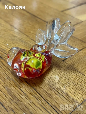 Рибка декоративна стъклена , снимка 2 - Декорация за дома - 50569995