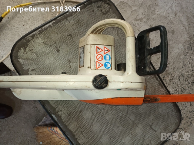 резачка Stihl електрическа. , снимка 12 - Градинска техника - 52654796