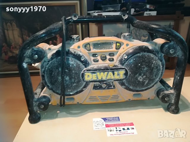 dewalt-строително радио-внос англия, снимка 10 - Ресийвъри, усилватели, смесителни пултове - 29145434