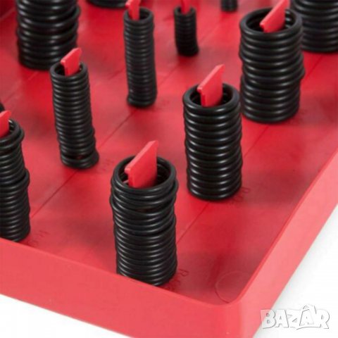 о-пръстени уплътнители комплект 419 броя с размери гумени в кутия, снимка 4 - Аксесоари и консумативи - 34088761