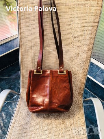 Чанта STABA ITALY,естествена кожа, снимка 3 - Чанти - 29846965