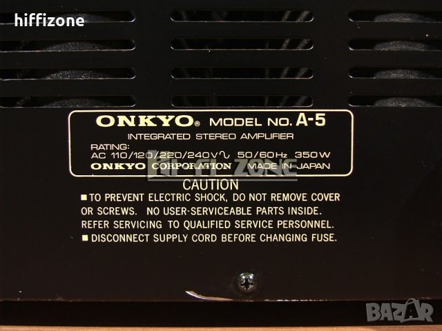 УСИЛВАТЕЛ   Onkyo a-5 / , снимка 9 - Ресийвъри, усилватели, смесителни пултове - 34163849