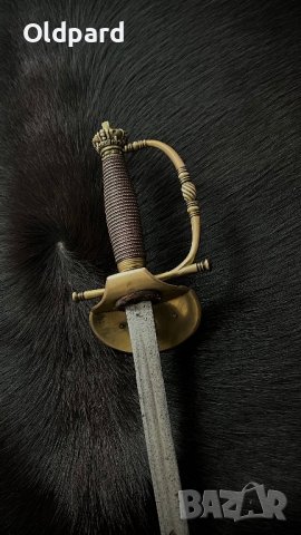 Староанглийски меч.  19 в. (преди 1876 г), снимка 6 - Антикварни и старинни предмети - 39454111