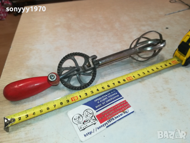 РЕТРО МИКСЕР ОТ ФРАНЦИЯ 2902241803, снимка 10 - Антикварни и старинни предмети - 44533045