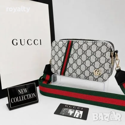 Gucci Нова Кожена Дамска Чанта Гучи Различни Цветове , снимка 2 - Чанти - 55804236